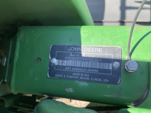 2017 John Deere 640FD Header Combine