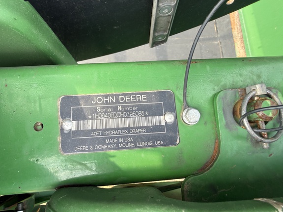 2017 John Deere 640FD Header Combine
