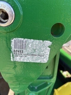 2019 John Deere 1025R Tractor Compact