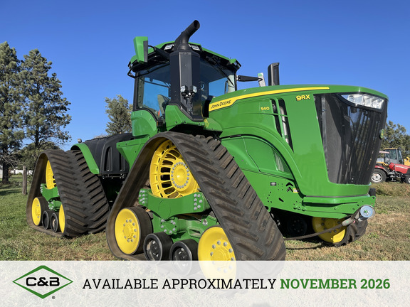 2025 John Deere 9RX 540 Tractor Rubber Track