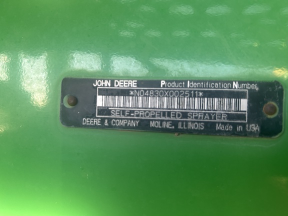 2008 John Deere 4830 Sprayer/High Clearance