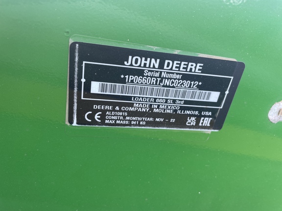 2022 John Deere 6175R Tractor