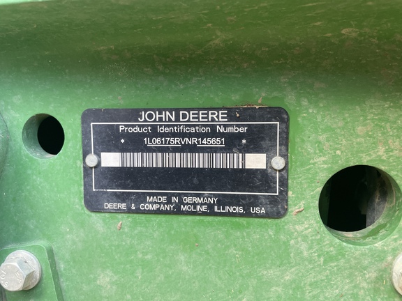 2022 John Deere 6175R Tractor