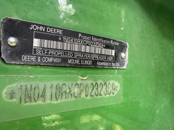 2023 John Deere 410R Sprayer/High Clearance