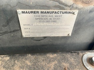 2015 Maurer M42 Header Transport