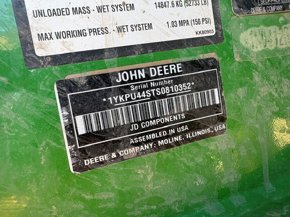 2025 John Deere 412R Sprayer/High Clearance