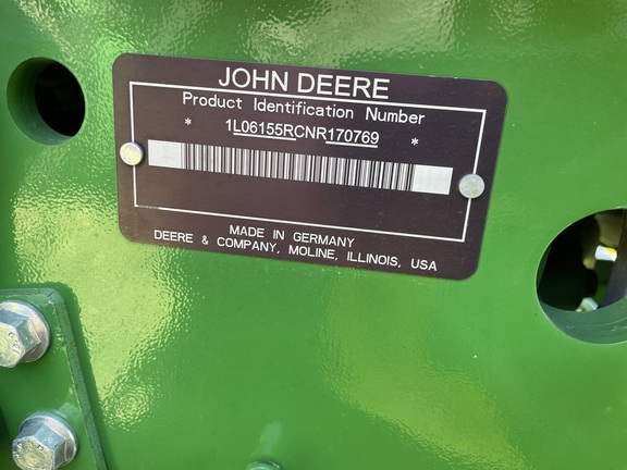 2023 John Deere 6R 155 Tractor