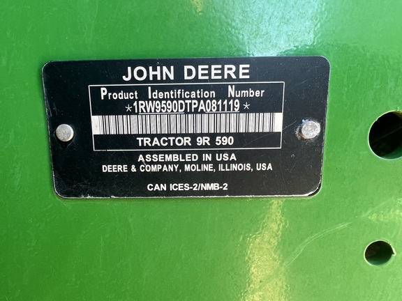 2023 John Deere 9R 590 Tractor 4WD