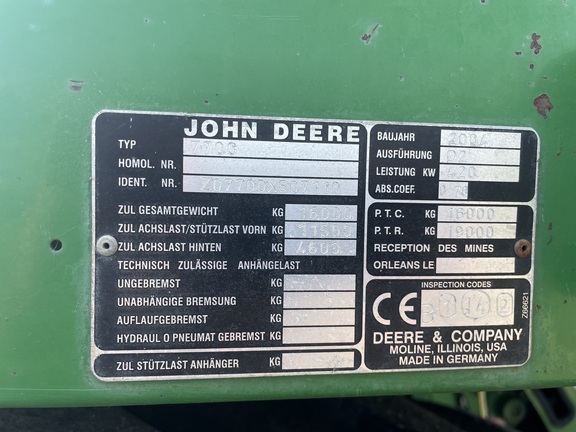 2004 John Deere 7700 Forage Harvester