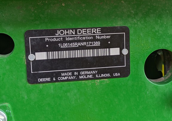 2023 John Deere 6R 145 Tractor