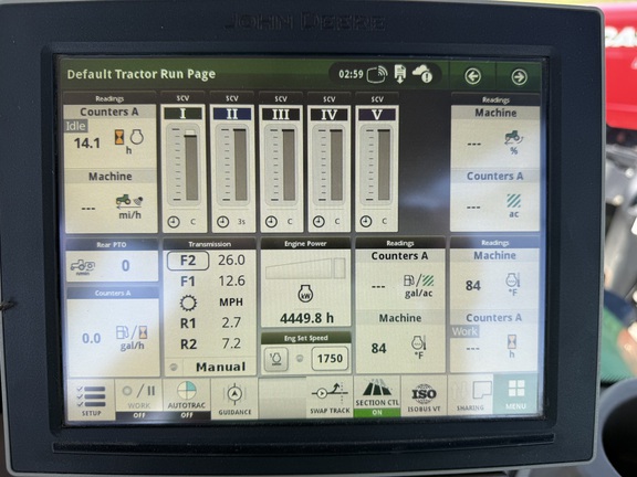 2017 John Deere 9570R Tractor 4WD