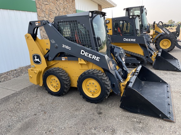 2023 John Deere 318G Skid Steer Loader