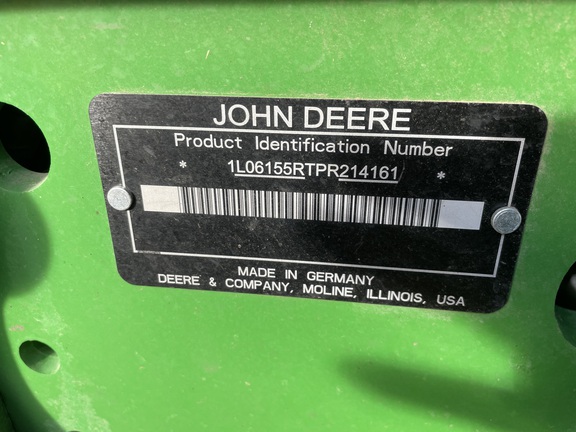 2014 John Deere 6R 155 Tractor