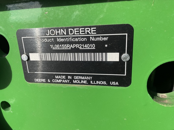 2024 John Deere 6R 155 Tractor