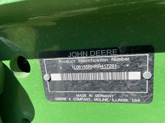 2024 John Deere 6R 155 Tractor