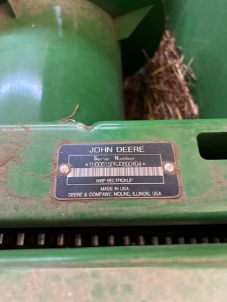 2018 John Deere 615P Header Combine