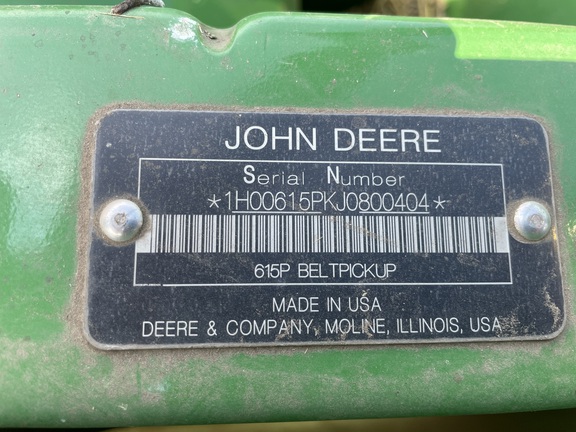 2018 John Deere 615P Header Combine