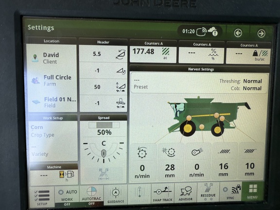 2021 John Deere S780 Combine