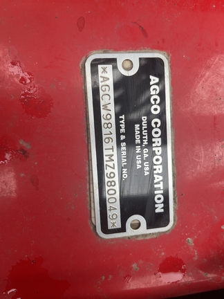 2023 AGCO White 9816 Planter