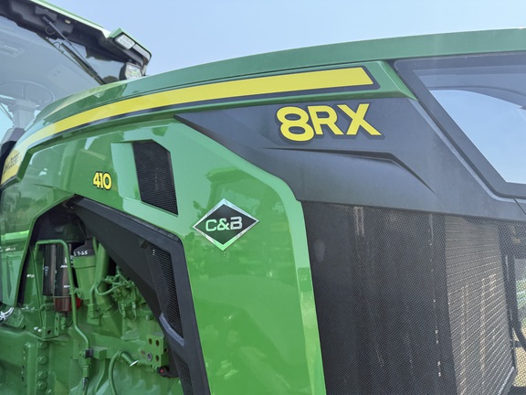 2021 John Deere 8RX 410 Tractor Rubber Track