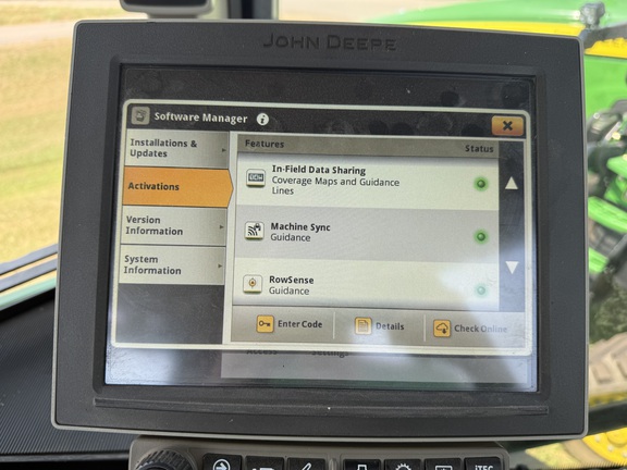2021 John Deere 8RX 410 Tractor Rubber Track