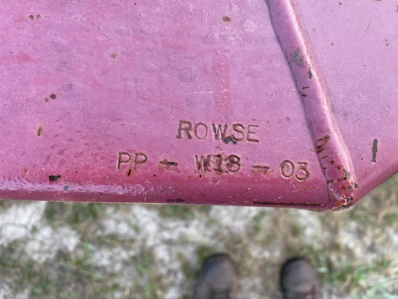 2003 Rowse WR18 Rake