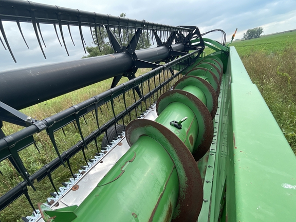 2010 John Deere 635F Header Combine