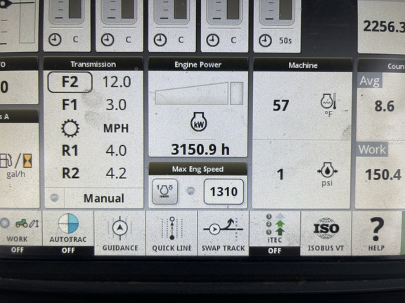 2018 John Deere 9420RX Tractor Rubber Track