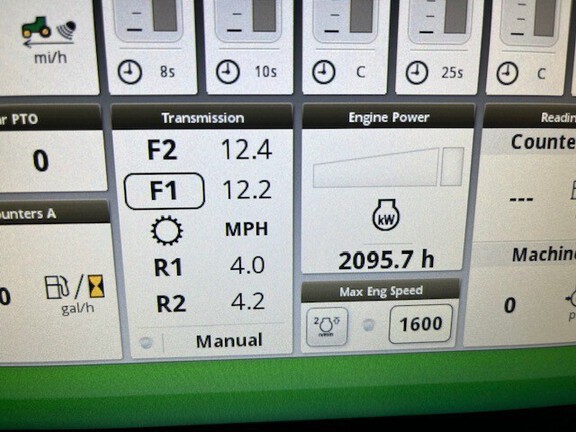 2020 John Deere 9520RX Tractor Rubber Track