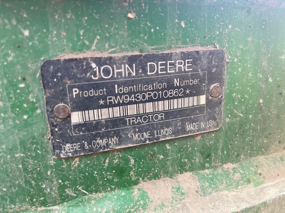 2009 John Deere 9430 Tractor 4WD