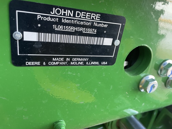 2025 John Deere 6R 155 Tractor