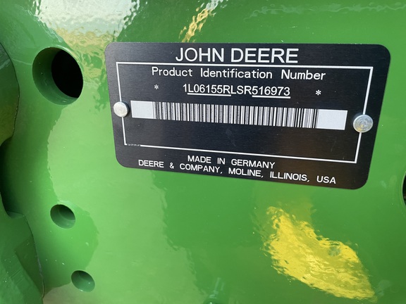 2025 John Deere 6R 155 Tractor