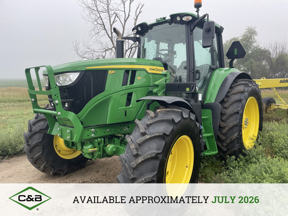 2025 John Deere 6M 155 Tractor