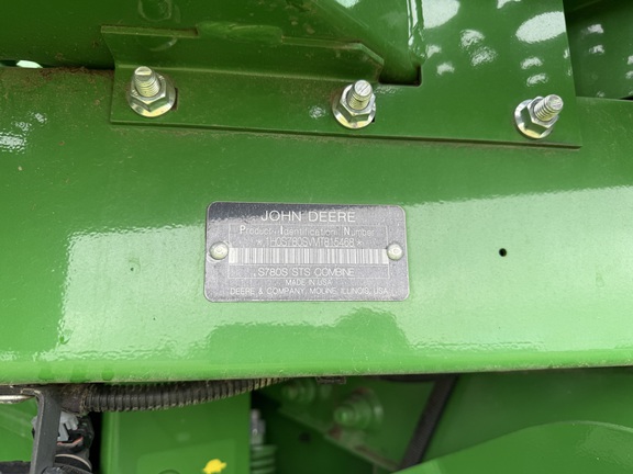 2021 John Deere S780 Combine