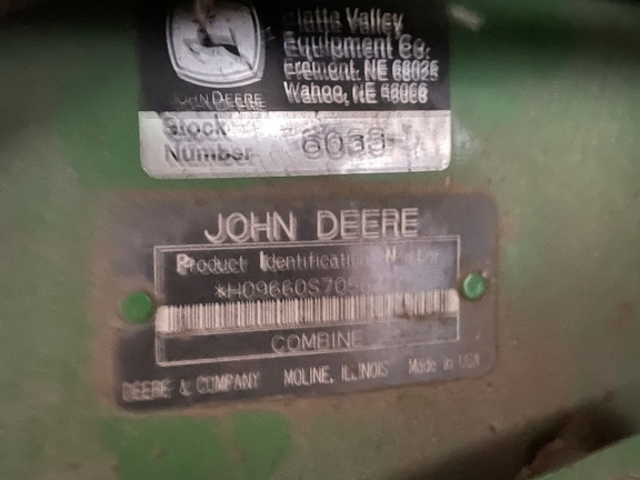 2004 John Deere 9660 STS Combine