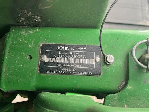 2018 John Deere 645FD Header Combine