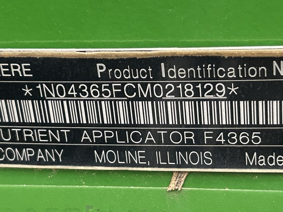 2021 John Deere F4365 Misc