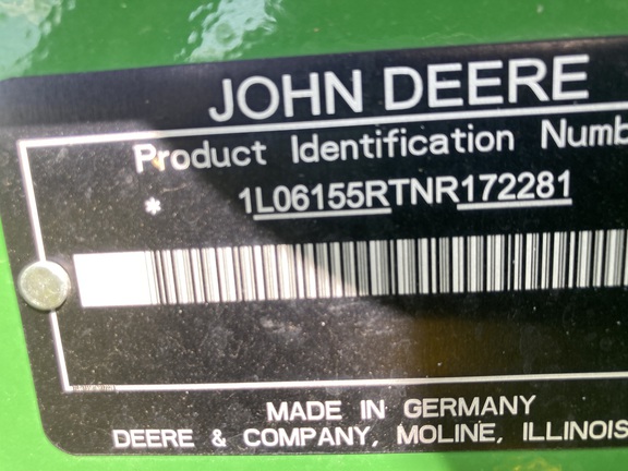 2023 John Deere 6R 155 Tractor