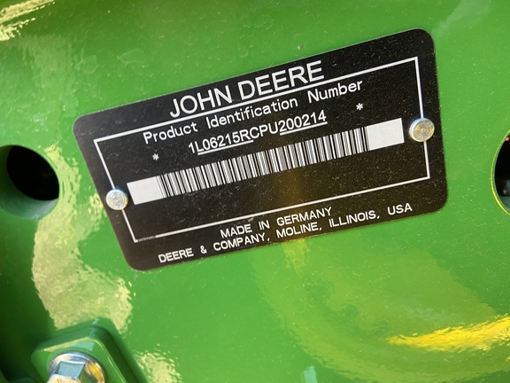 2023 John Deere 6R 215 Tractor