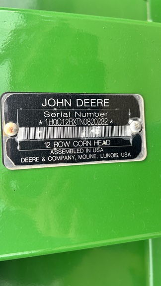 2022 John Deere C12R Header Corn Head