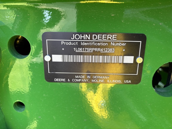 2024 John Deere 6R 175 Tractor