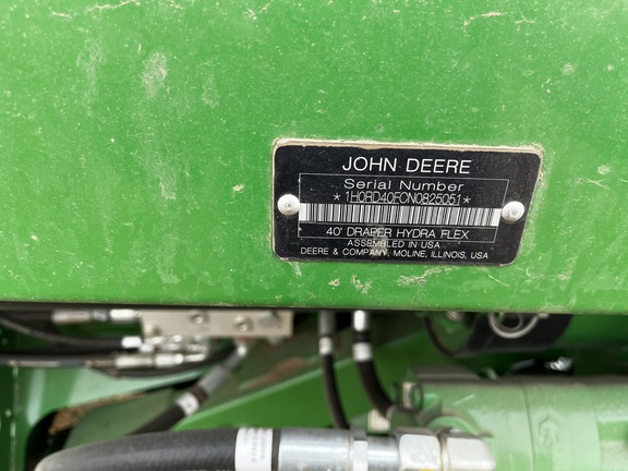 2023 John Deere RD40F Header Combine