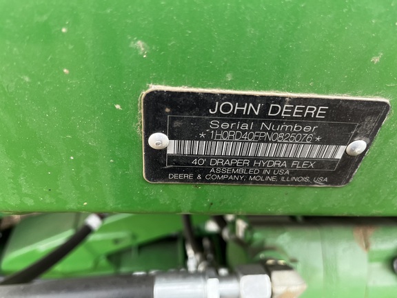 2023 John Deere RD40F Header Combine