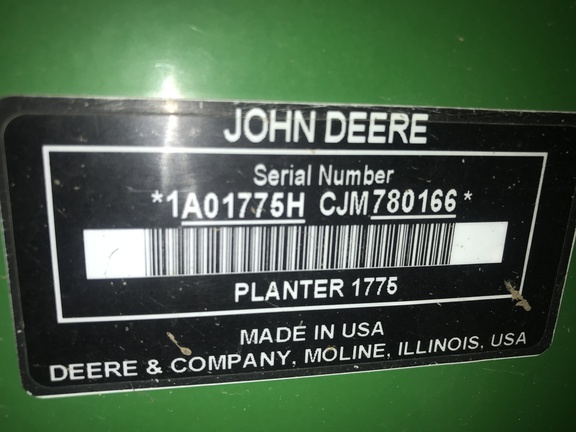 2019 John Deere 1775NT Planter
