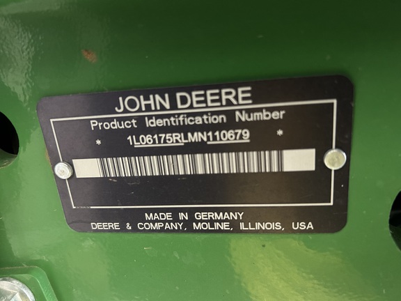 2021 John Deere 6175R Tractor
