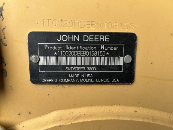 2011 John Deere 320D Skid Steer Loader