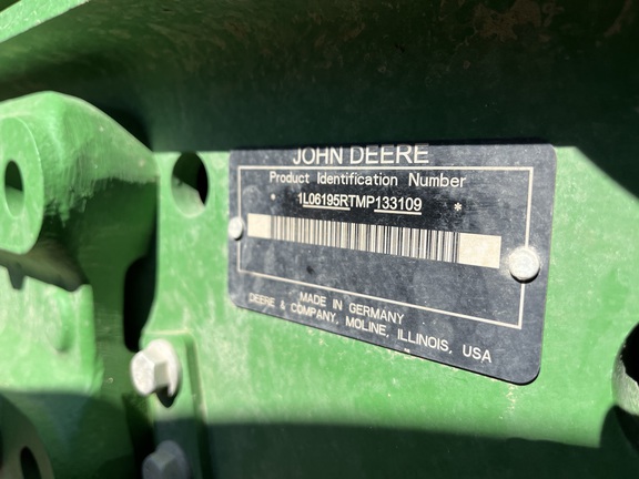 2022 John Deere 6195R Tractor