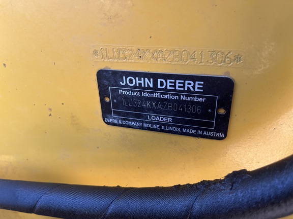 2015 John Deere 324K Compact Utility Loader