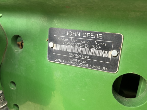 2014 John Deere 6140R Tractor