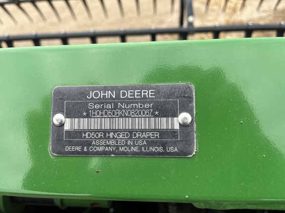 2022 John Deere HD50R Header Combine